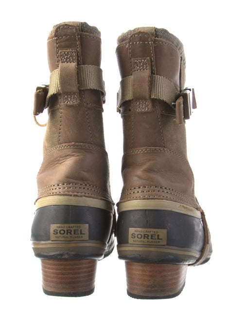 Sorel Leather Lace-Up Boots