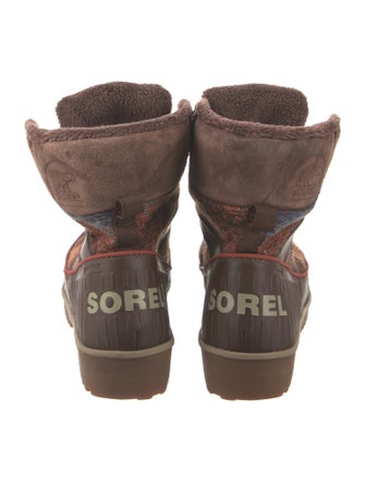 Sorel Printed Lace-Up Boots