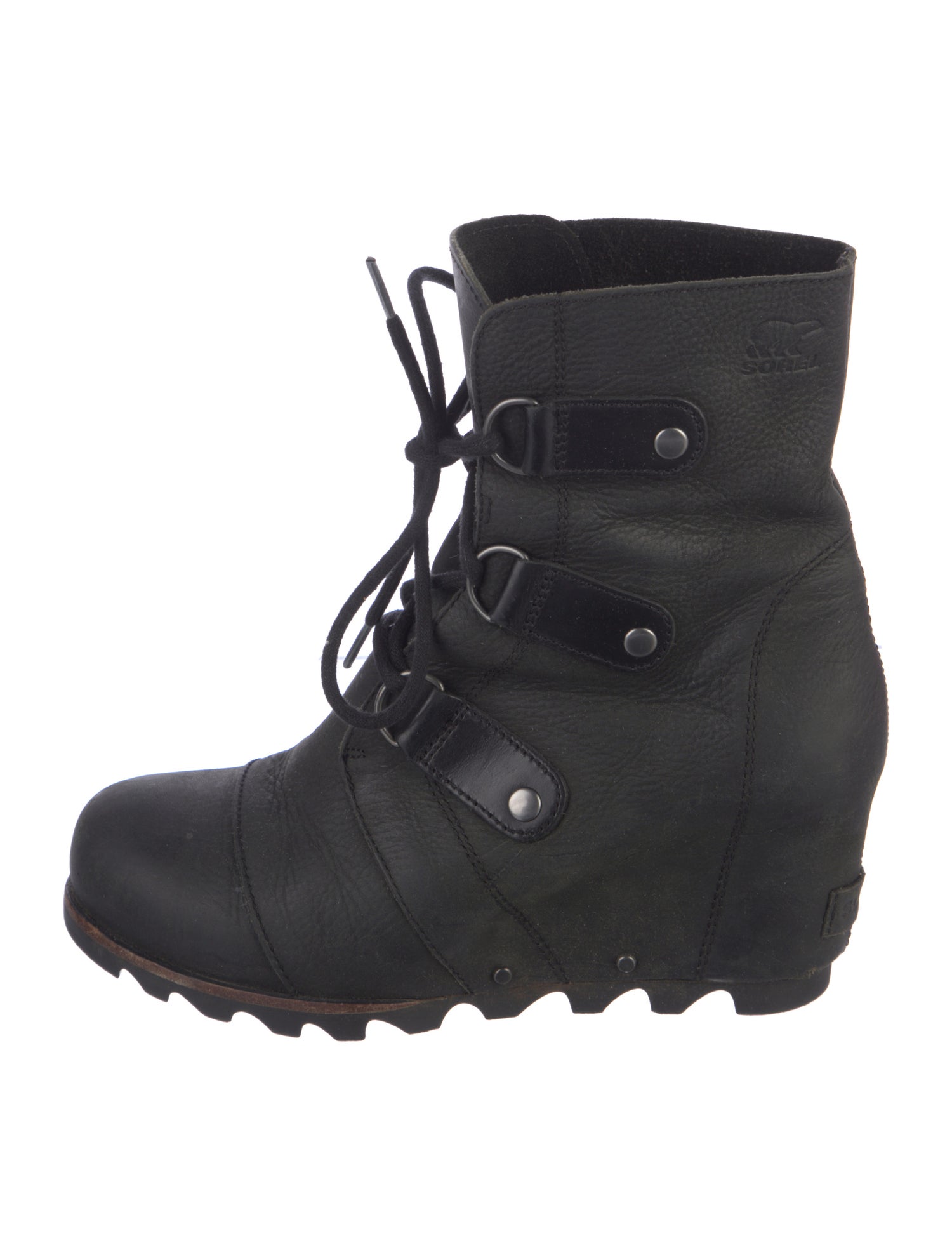 Sorel Leather Lace-Up Boots