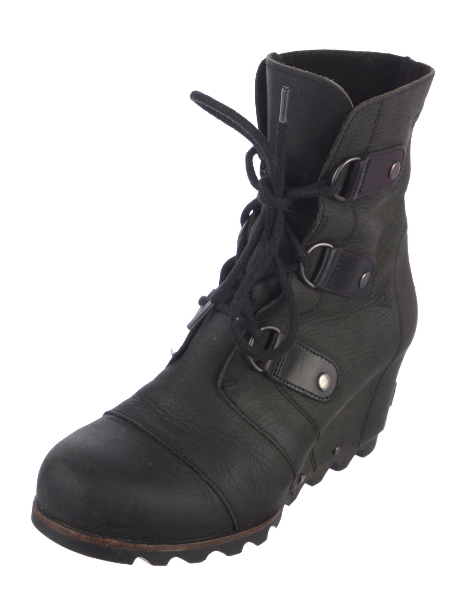 Sorel Leather Lace-Up Boots
