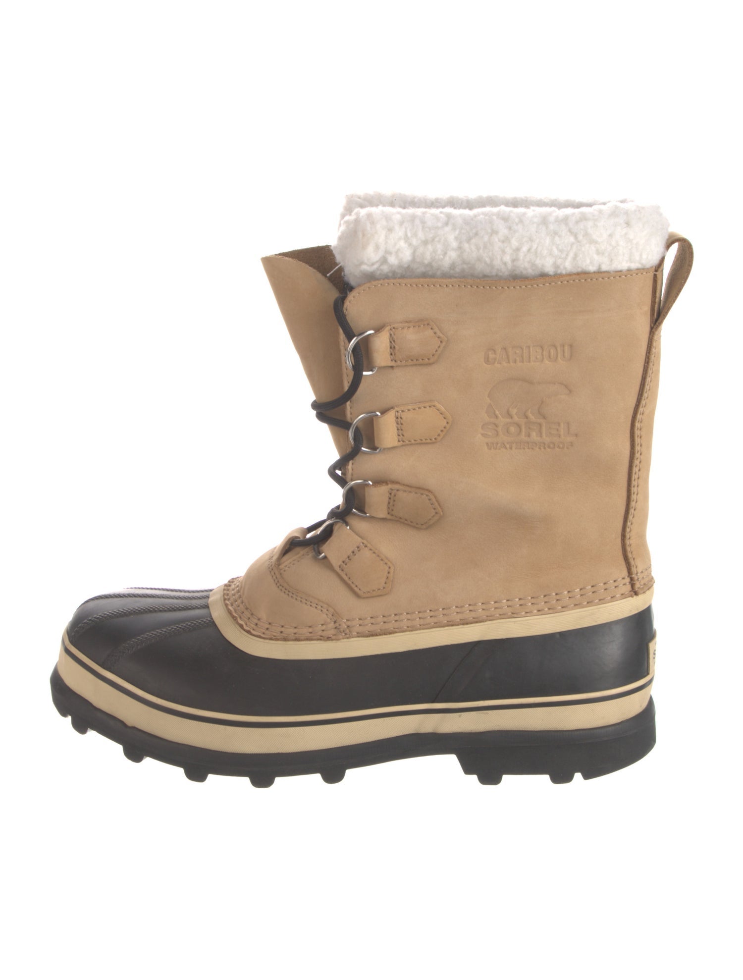 Sorel Suede Fur Trim Snow Boots