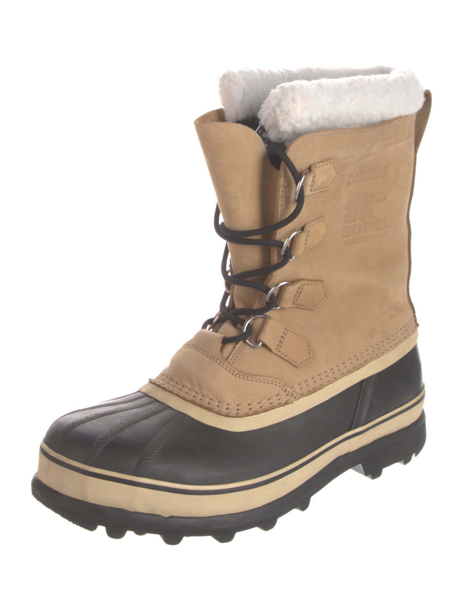 Sorel Suede Fur Trim Snow Boots