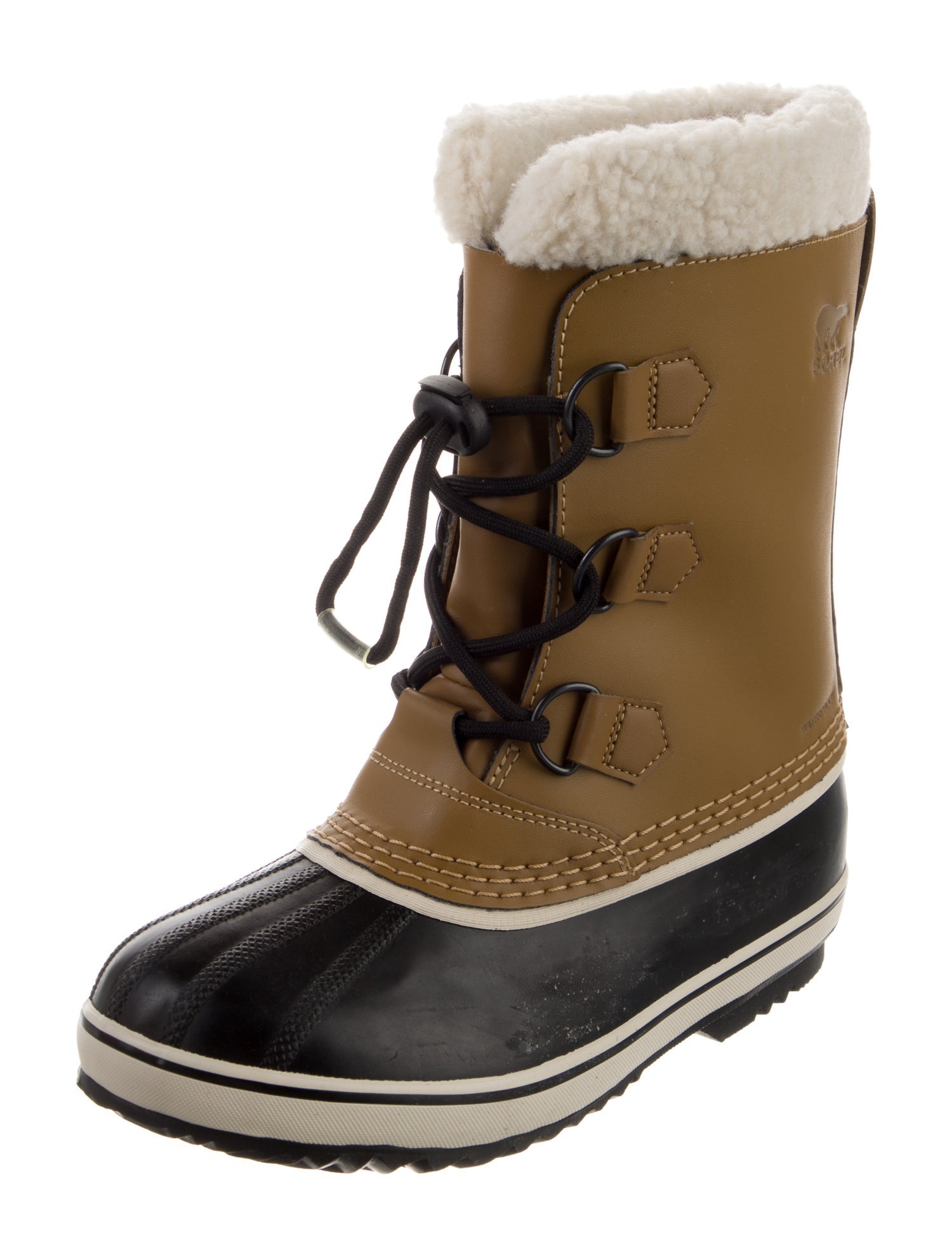 Sorel Leather Lace-Up Boots