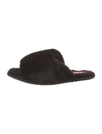Sorel Faux Fur Slides