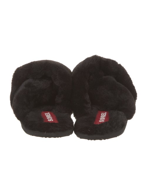 Sorel Faux Fur Slides