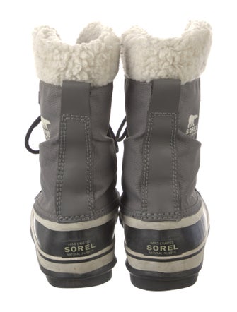 Sorel Printed Leather Trim Embellishment Lace-Up Boots