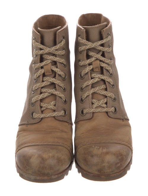 Sorel Canvas Lace-Up Boots