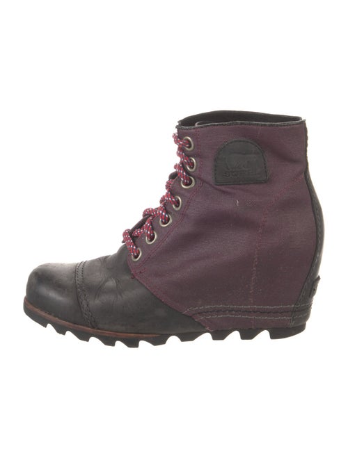 Sorel Canvas Lace-Up Boots