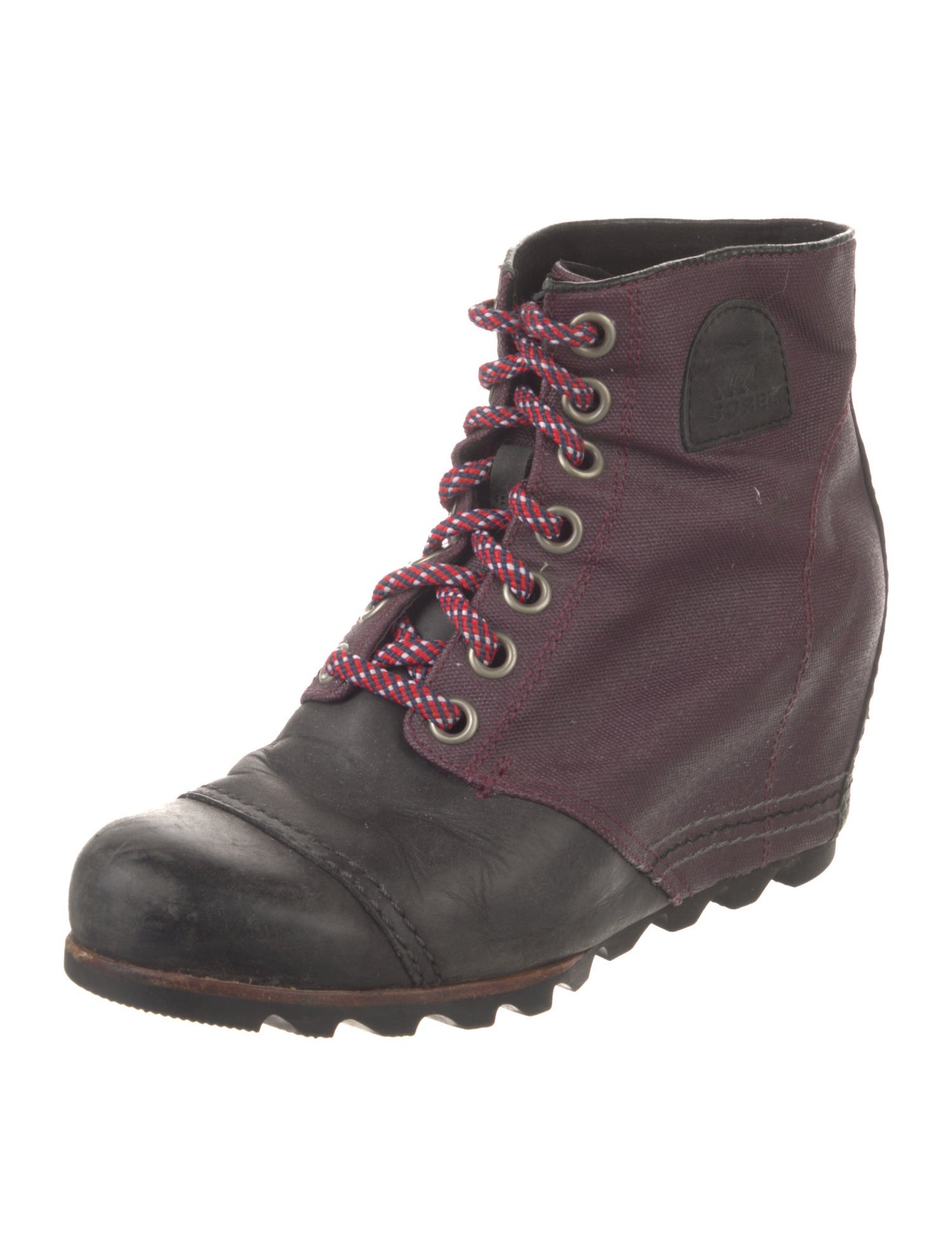 Sorel Canvas Lace-Up Boots