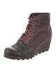 Sorel Canvas Lace-Up Boots