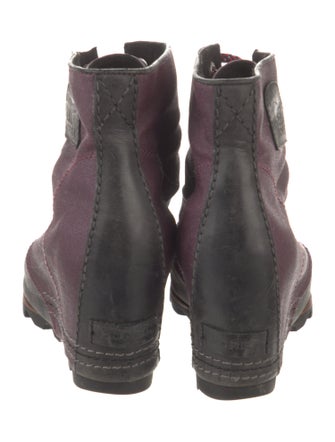 Sorel Canvas Lace-Up Boots