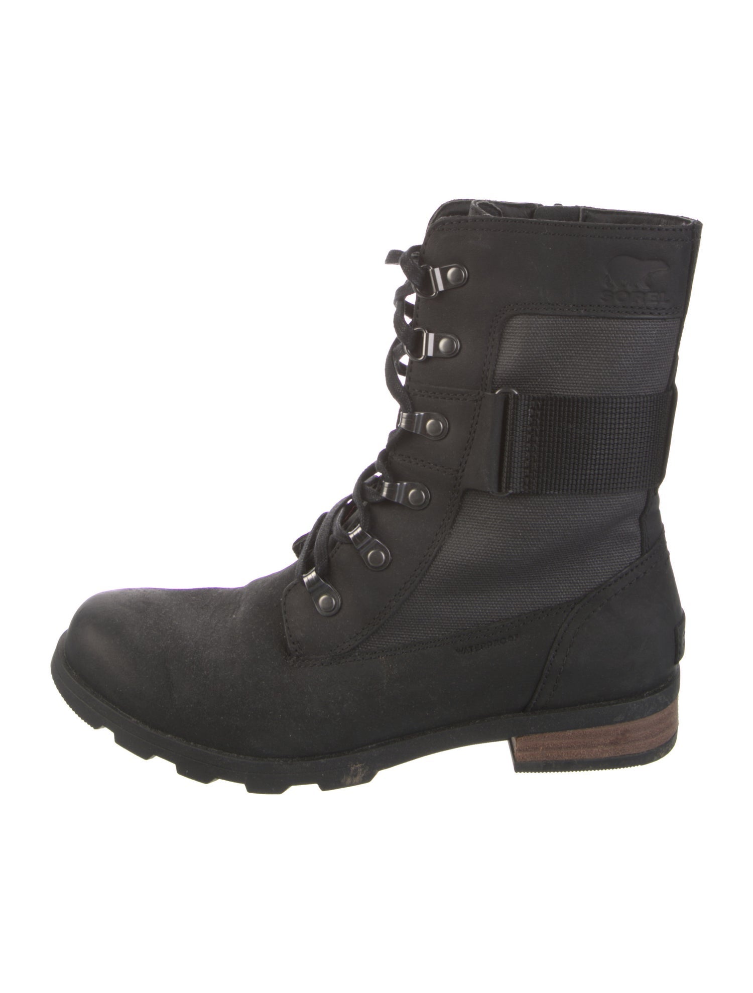 Sorel Leather Combat Boots
