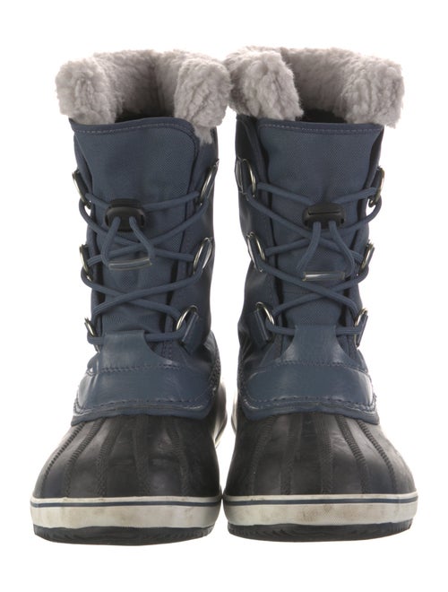 Sorel Fur Trim Lace-Up Boots
