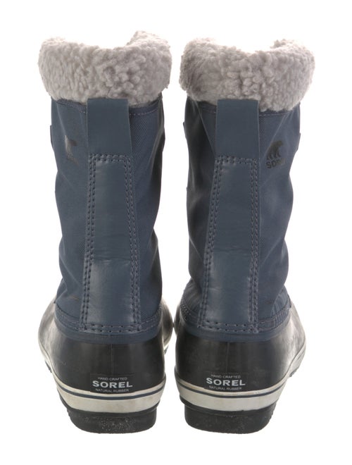 Sorel Fur Trim Lace-Up Boots