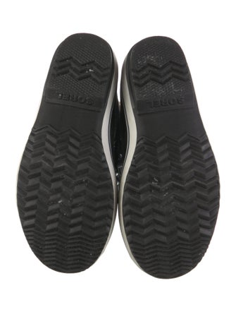 Sorel Fur Trim Lace-Up Boots