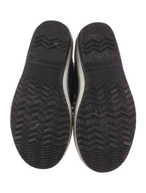 Sorel Fur Trim Lace-Up Boots