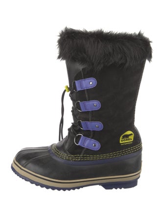 Sorel Suede Printed Lace-Up Boots