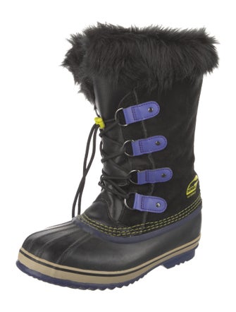 Sorel Suede Printed Lace-Up Boots