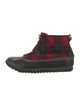 Sorel Wool Printed Lace-Up Boots