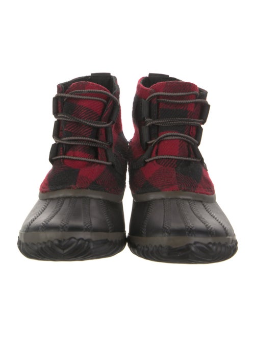 Sorel Wool Printed Lace-Up Boots