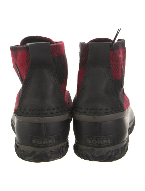 Sorel Wool Printed Lace-Up Boots