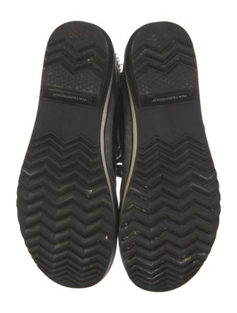 Sorel Printed Faux Fur Trim Lace-Up Boots