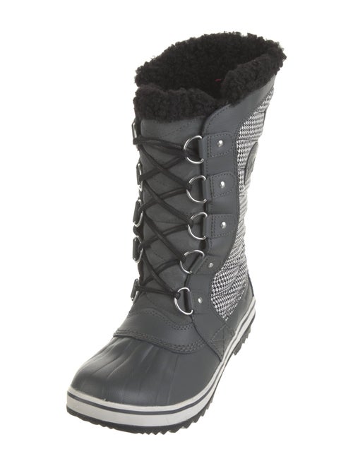 Sorel Rubber Houndstooth Print Boots
