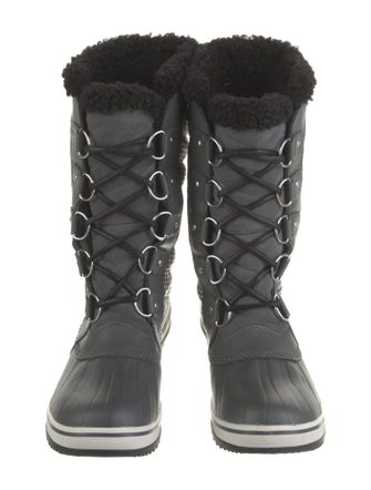 Sorel Rubber Houndstooth Print Boots