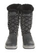 Sorel Rubber Houndstooth Print Boots