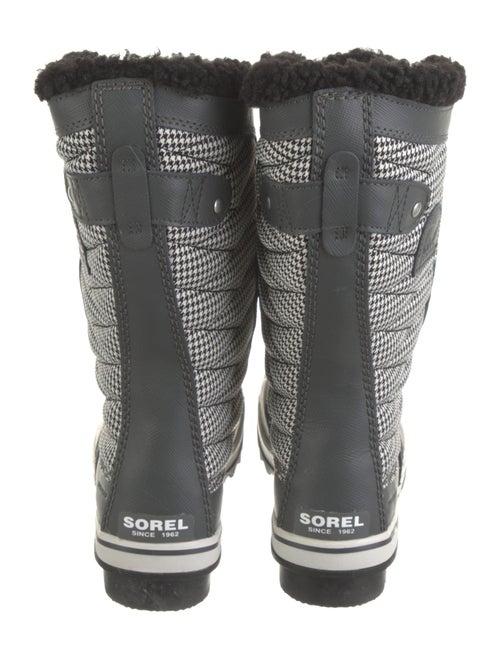 Sorel Rubber Houndstooth Print Boots