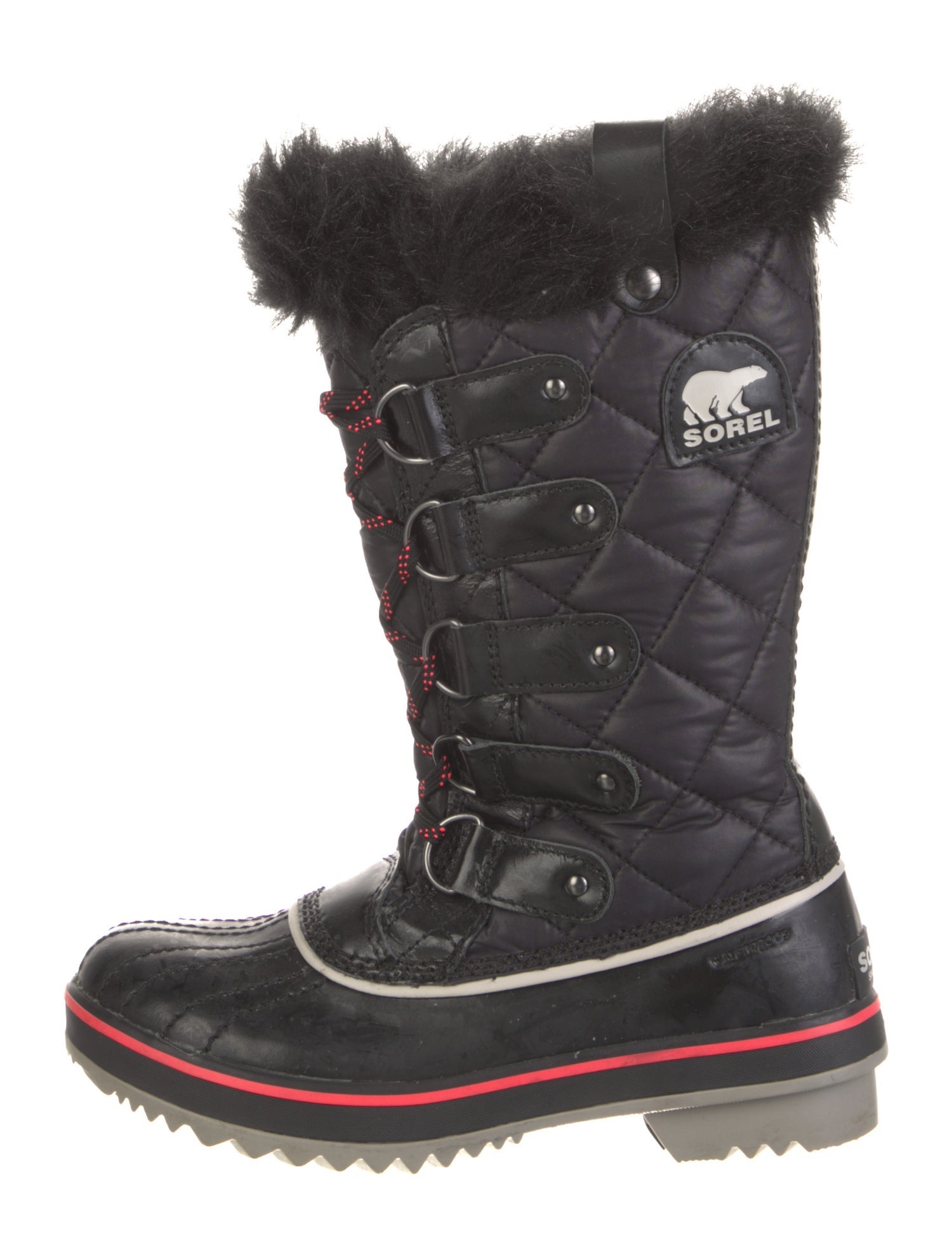 Sorel Nylon Graphic Print Lace-Up Boots