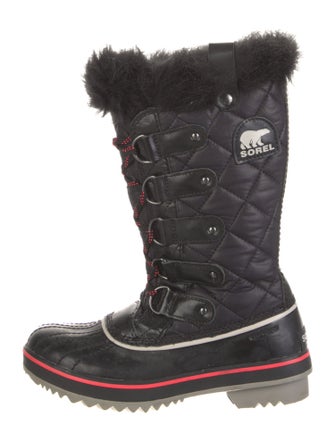 Sorel Nylon Graphic Print Lace-Up Boots