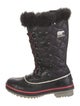 Sorel Nylon Graphic Print Lace-Up Boots