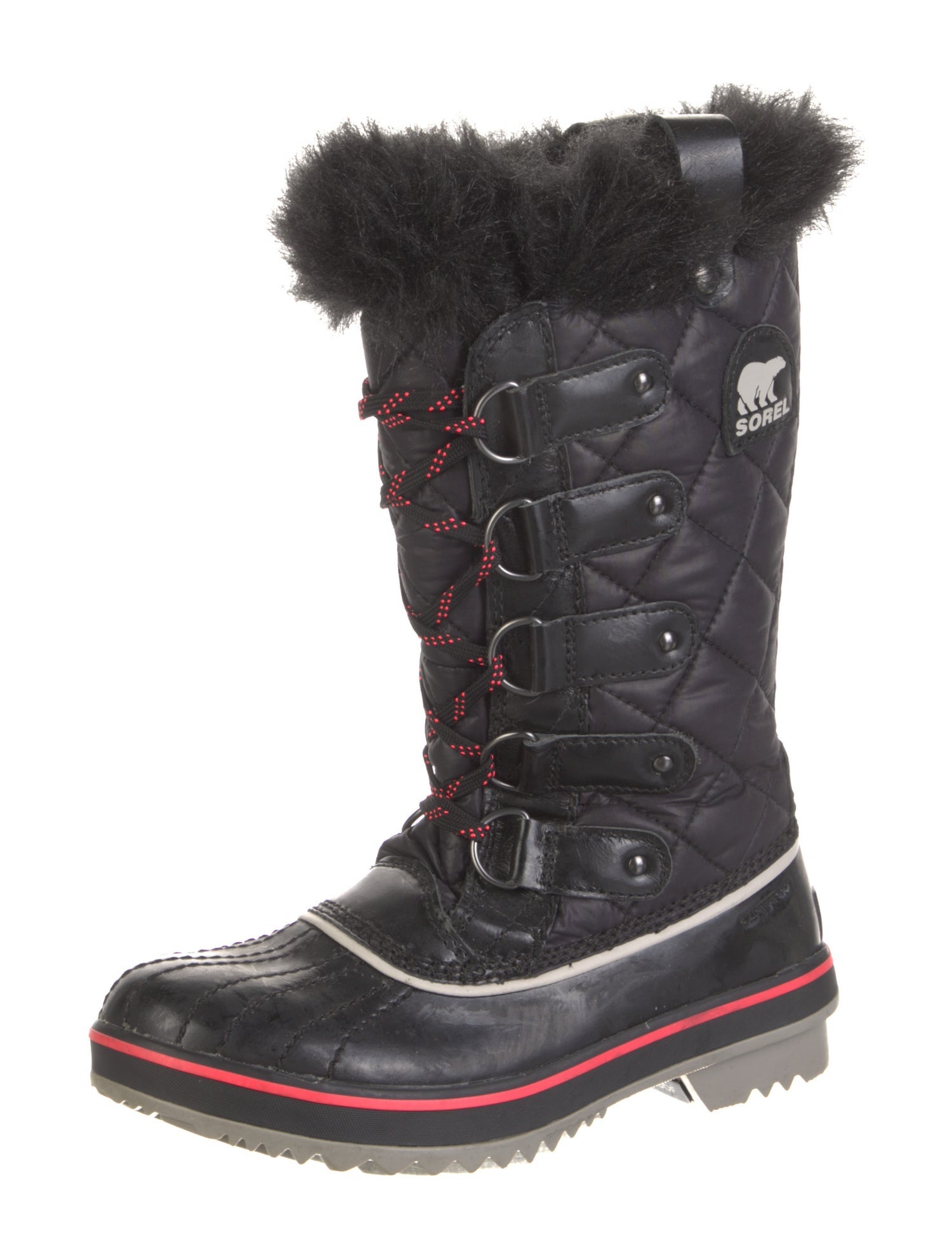 Sorel Nylon Graphic Print Lace-Up Boots