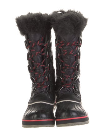 Sorel Nylon Graphic Print Lace-Up Boots