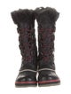 Sorel Nylon Graphic Print Lace-Up Boots