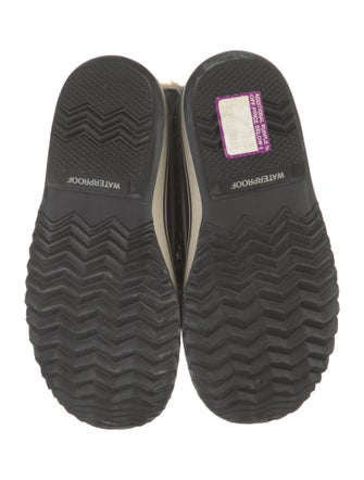 Sorel Suede Faux Fur Trim Lace-Up Boots