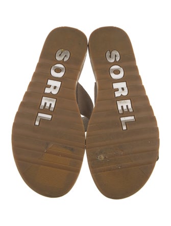 Sorel Leather Slides