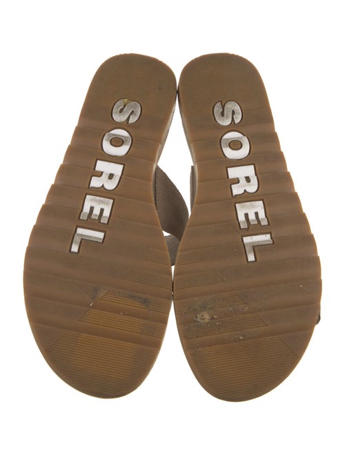Sorel Leather Slides