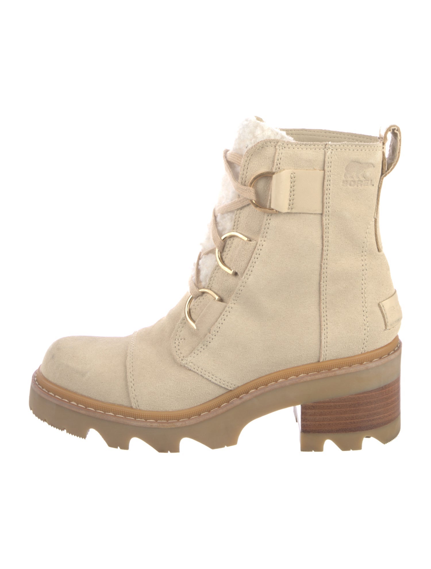 Sorel Suede Combat Boots