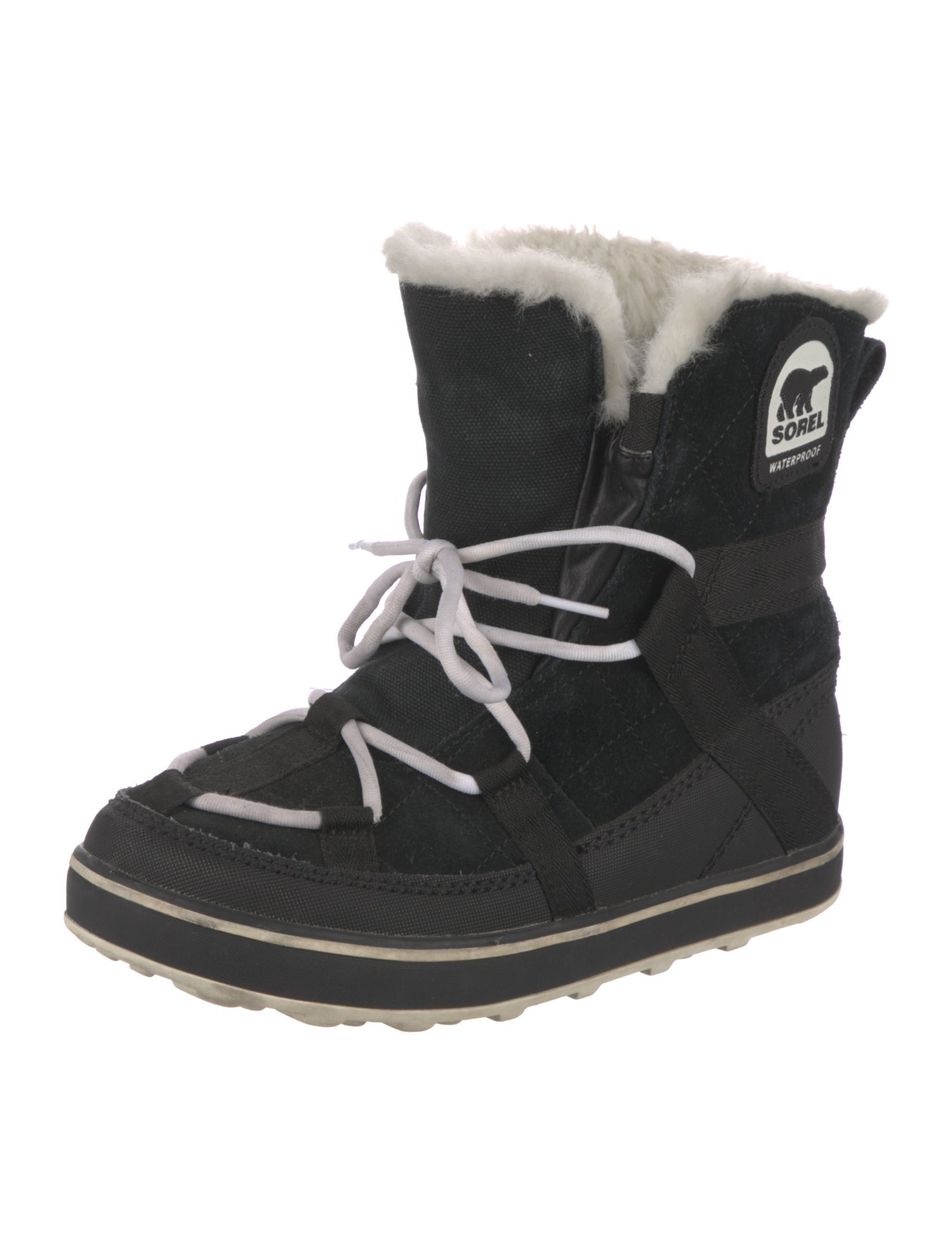 Sorel Suede Printed Lace-Up Boots