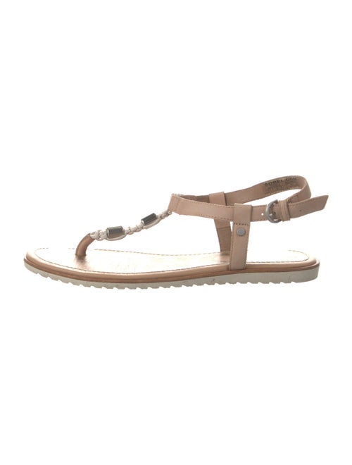 Sorel Patent Leather T-Strap Sandals