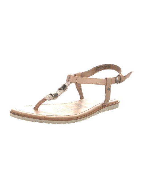 Sorel Patent Leather T-Strap Sandals