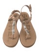 Sorel Patent Leather T-Strap Sandals