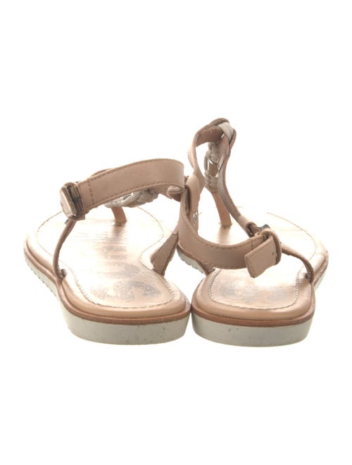 Sorel Patent Leather T-Strap Sandals
