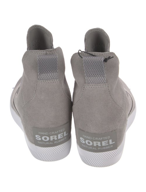 Sorel Suede Wedge Sneakers