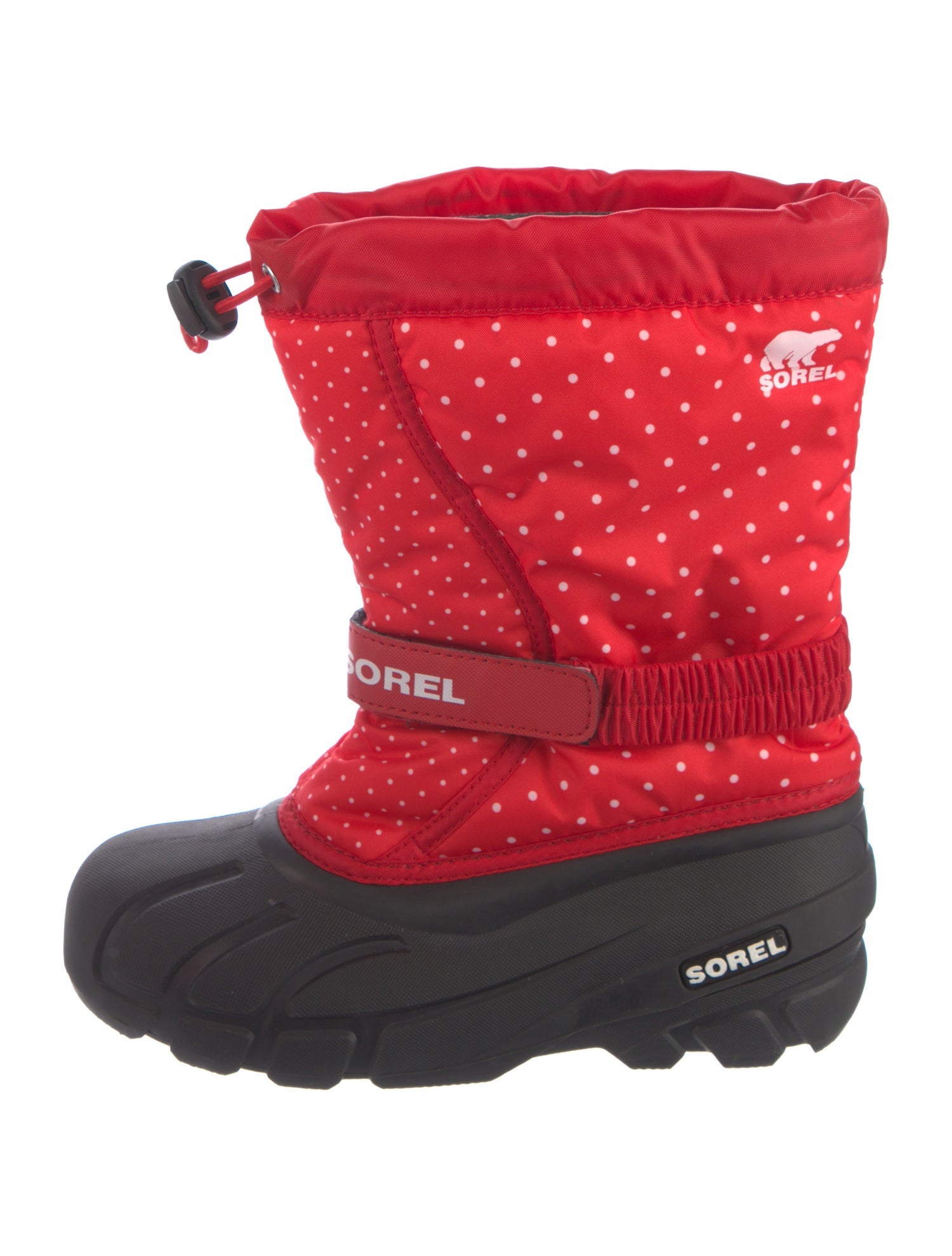 Sorel Nylon Polka Dot Print Boots