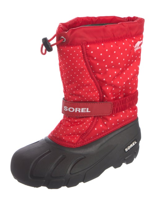 Sorel Nylon Polka Dot Print Boots