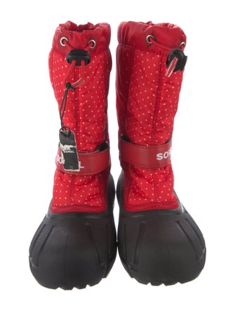 Sorel Nylon Polka Dot Print Boots