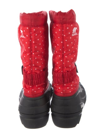 Sorel Nylon Polka Dot Print Boots